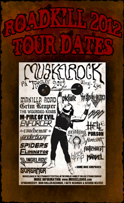 ROADKILL 2012 TOUR DATES